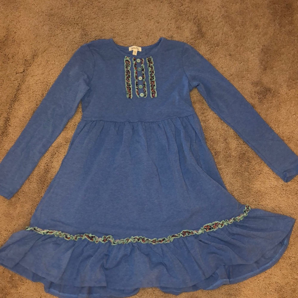 Blue Matilda Jane Long sleeve dress girls size 10
